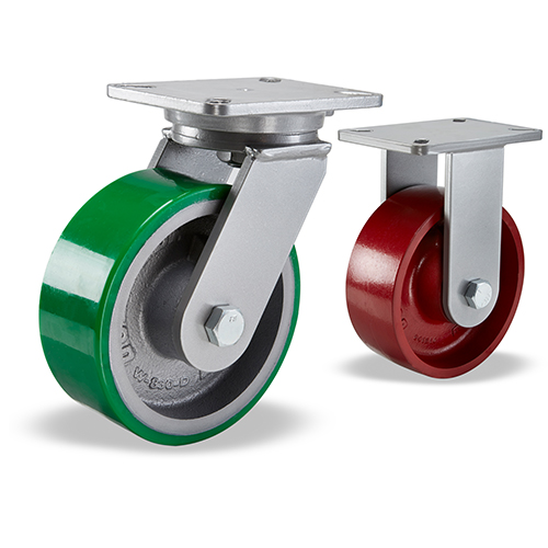 Extra Heavy Duty Casters with a capacity up to 10,000 lbs each