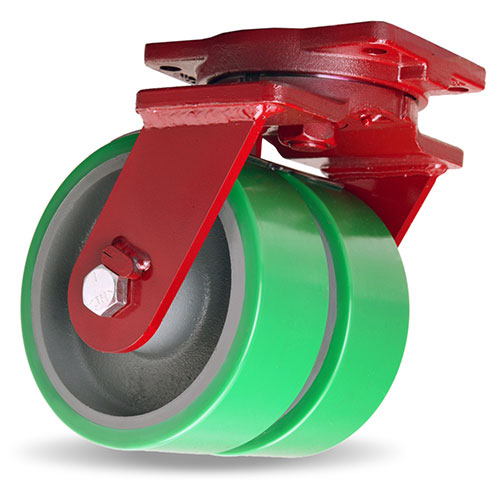Extra Heavy Duty Dual Wheel Swivel Caster
